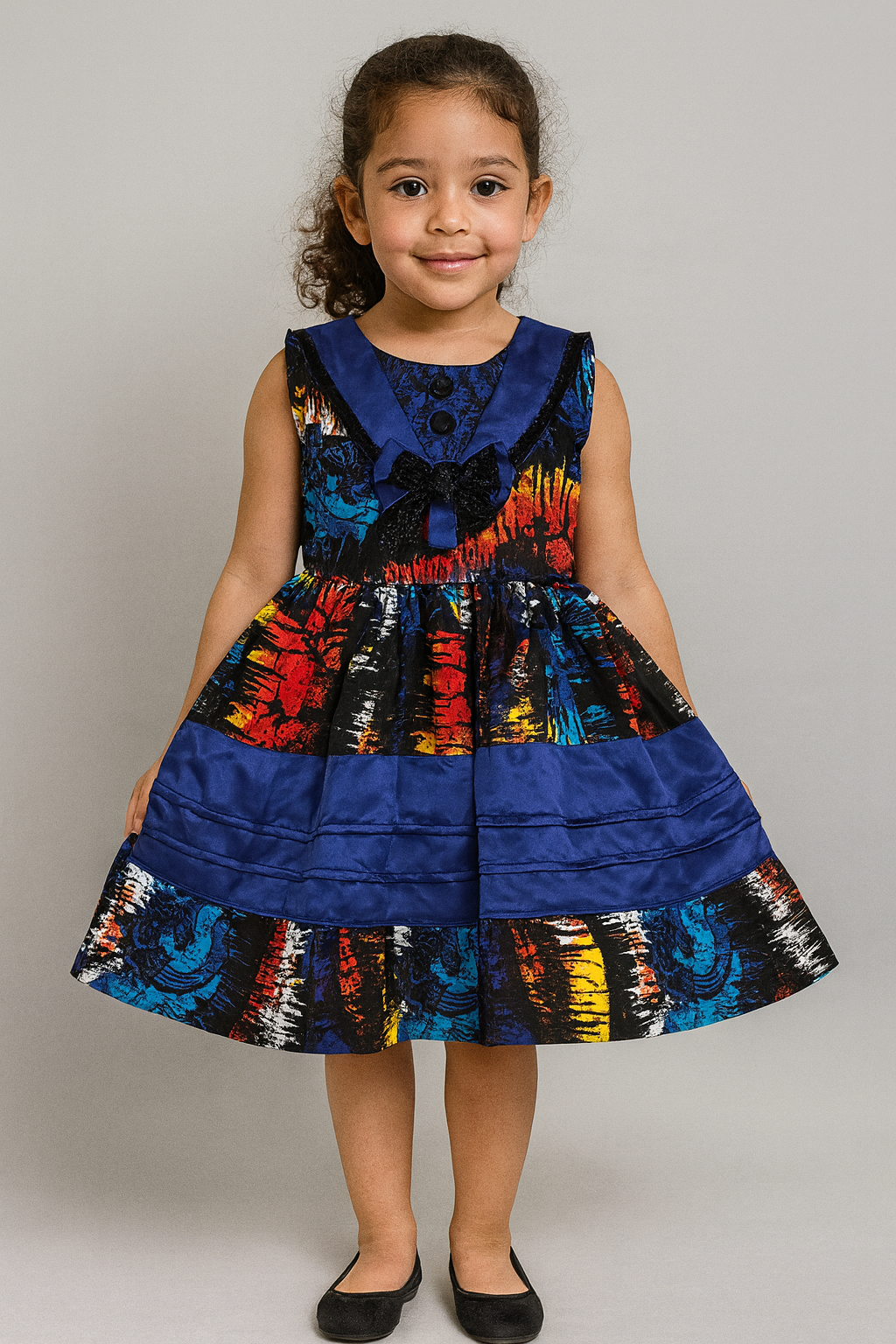 Ankara Printed Wax Dress